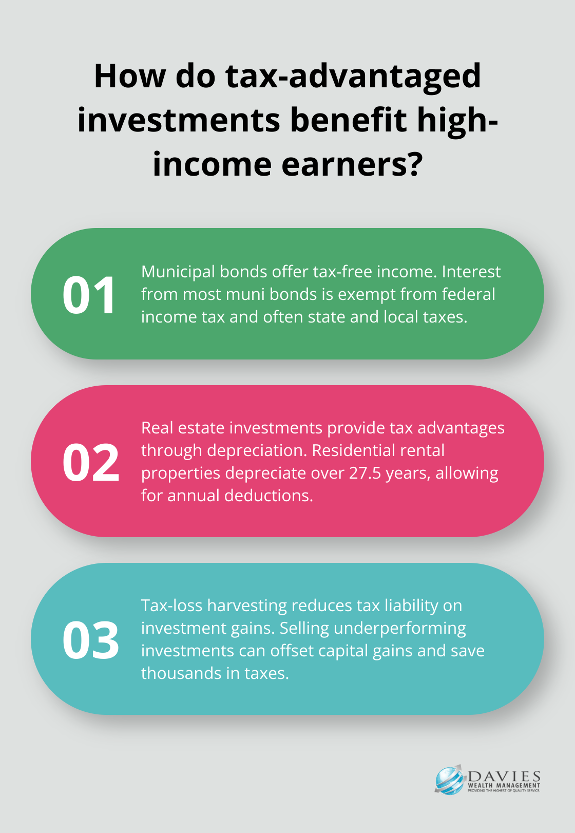How to Slash Taxes: Strategies for High Income Earners | Davies