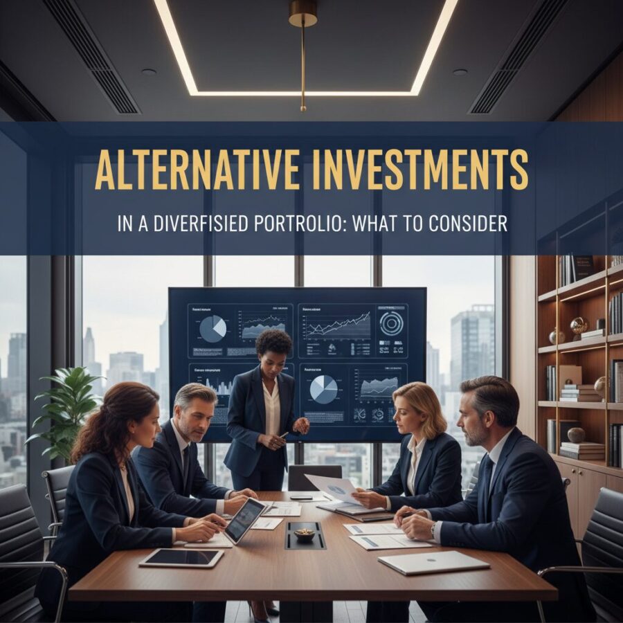 alternative investments — Alternative Investments in a Diversified Portfolio: What to Consider
