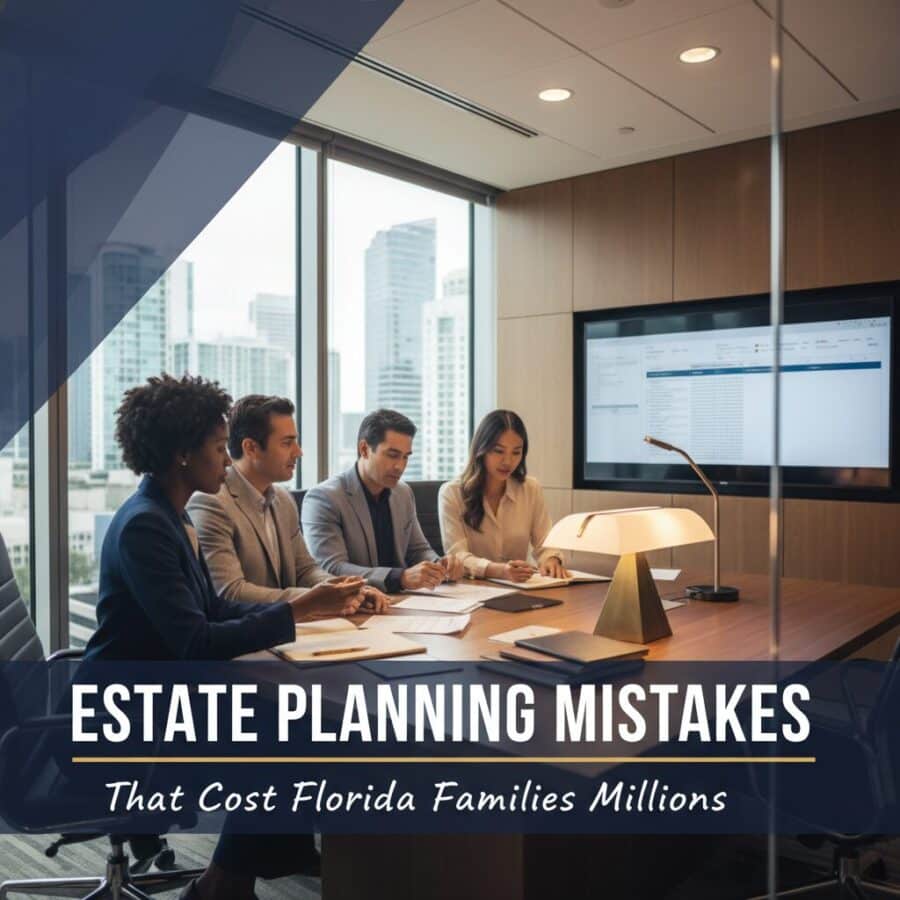 estate planning mistakes — Estate Planning Mistakes That Cost Florida Families Millions