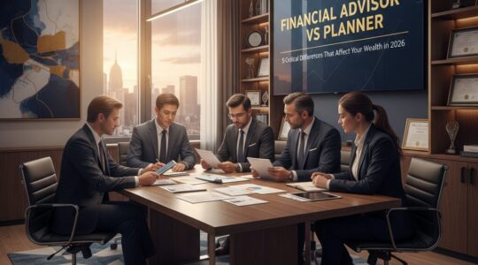 financial advisor vs planner — Financial Advisor vs Financial Planner: 5 Critical Differences That Affect Your Wealth in 2026
