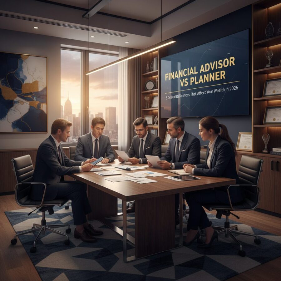 financial advisor vs planner — Financial Advisor vs Financial Planner: 5 Critical Differences That Affect Your Wealth in 2026