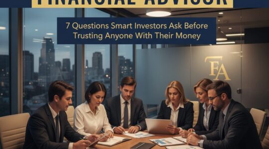 choose financial advisor — How to Choose a Financial Advisor: 7 Questions Smart Investors Ask Before Trusting Anyone With Their Money