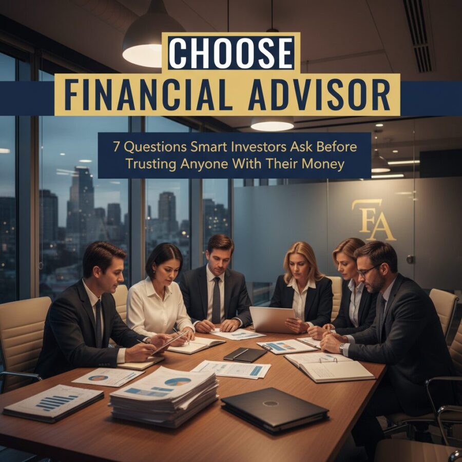 choose financial advisor — How to Choose a Financial Advisor: 7 Questions Smart Investors Ask Before Trusting Anyone With Their Money