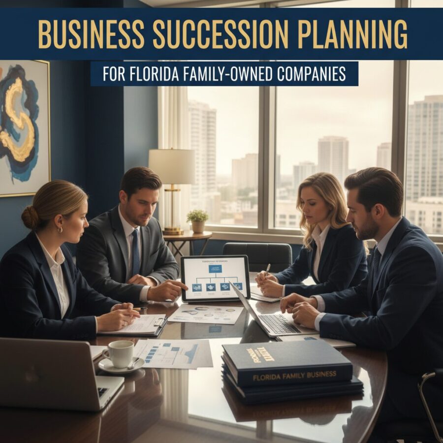 business succession planning — Business Succession Planning for Florida Family-Owned Companies