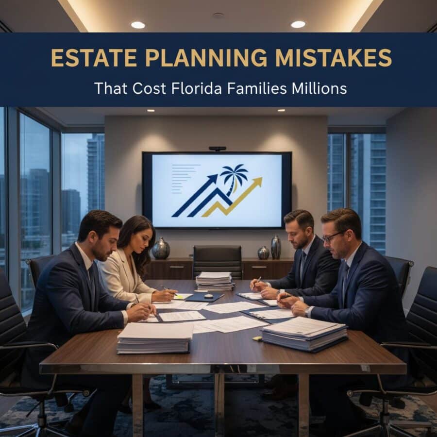 estate planning mistakes — Estate Planning Mistakes That Cost Florida Families Millions
