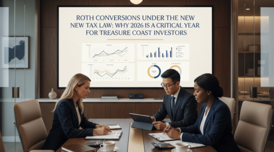 roth conversions — Roth Conversions Under the New Tax Law: Why 2026 Is a Critical Year for Treasure Coast Investors