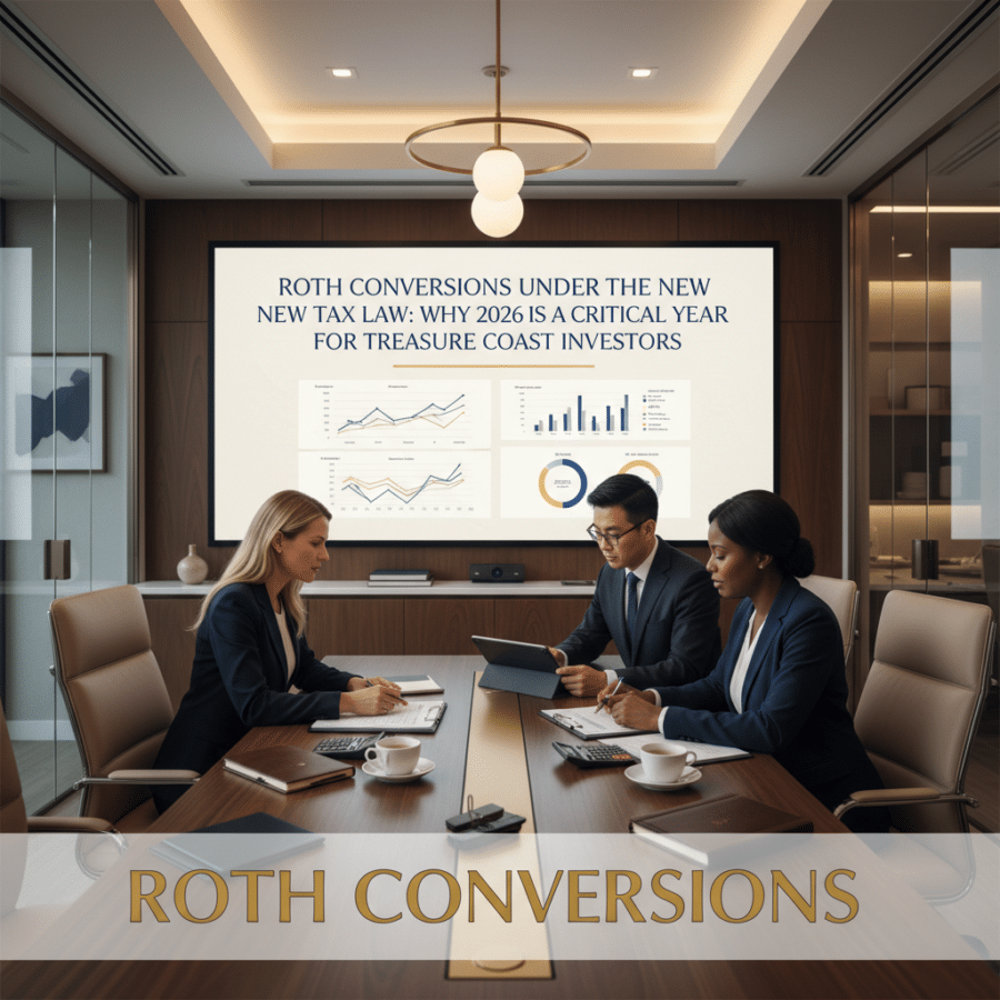 roth conversions — Roth Conversions Under the New Tax Law: Why 2026 Is a Critical Year for Treasure Coast Investors