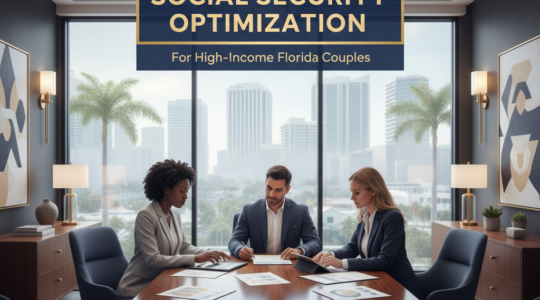 social security optimization — Social Security Optimization for High-Income Florida Couples