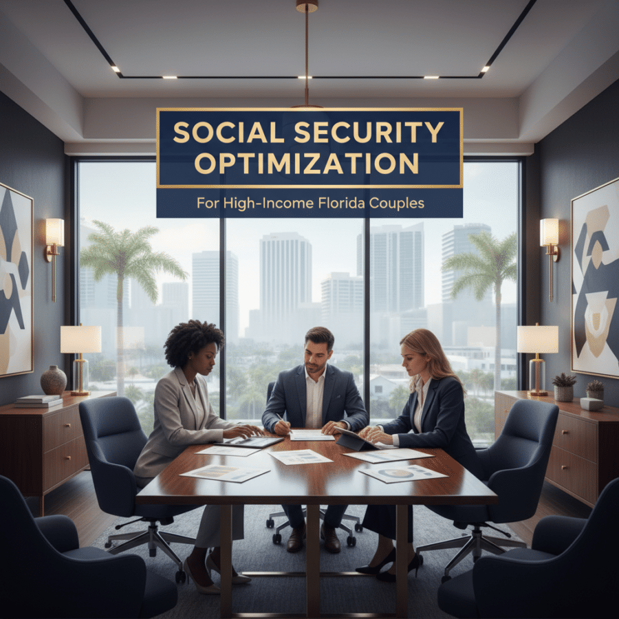 social security optimization — Social Security Optimization for High-Income Florida Couples