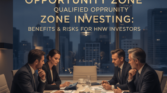 opportunity zone investing — Qualified Opportunity Zone Investing: Benefits and Risks for HNW Investors
