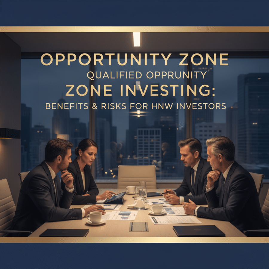 opportunity zone investing — Qualified Opportunity Zone Investing: Benefits and Risks for HNW Investors