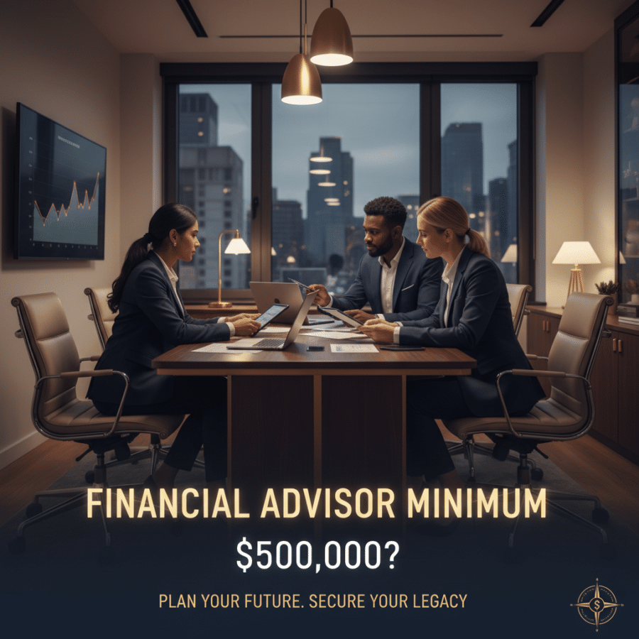 financial advisor minimum — Is $500,000 enough to work with a financial advisor?