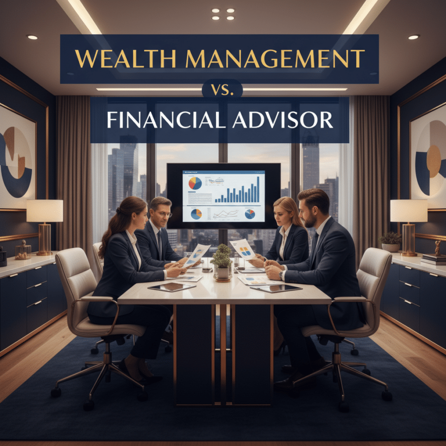 wealth management — What's the difference between wealth management and a financial advisor?