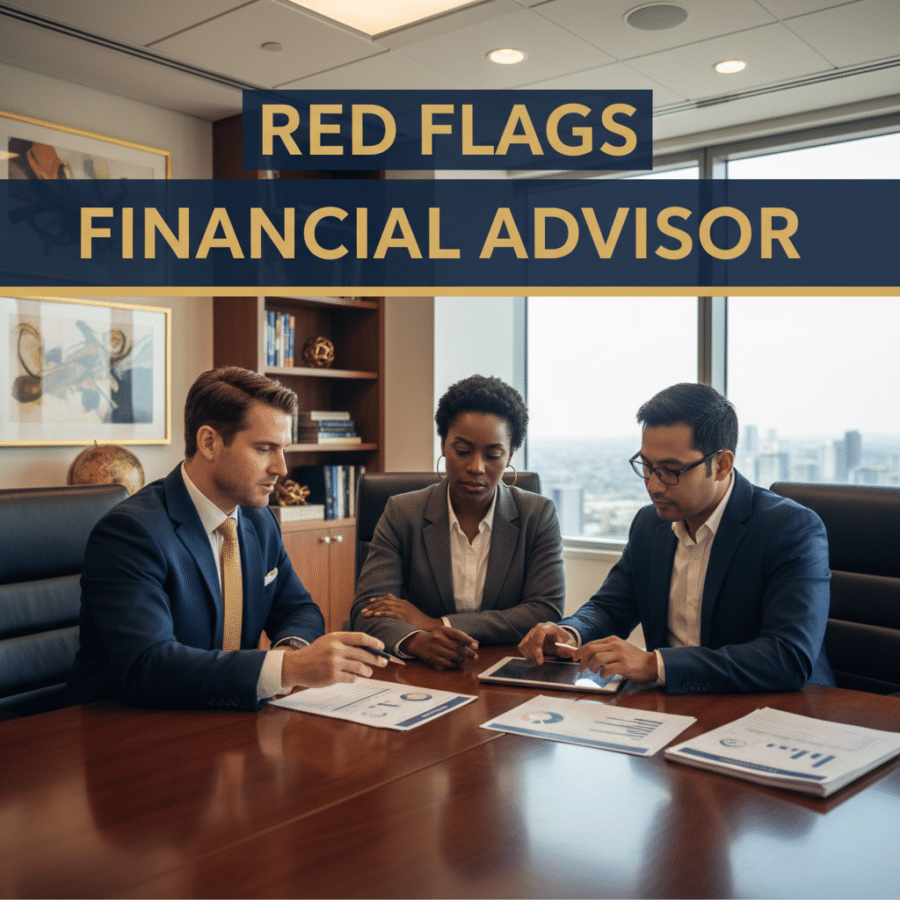 red flags financial advisor — What is a red flag for a financial advisor?