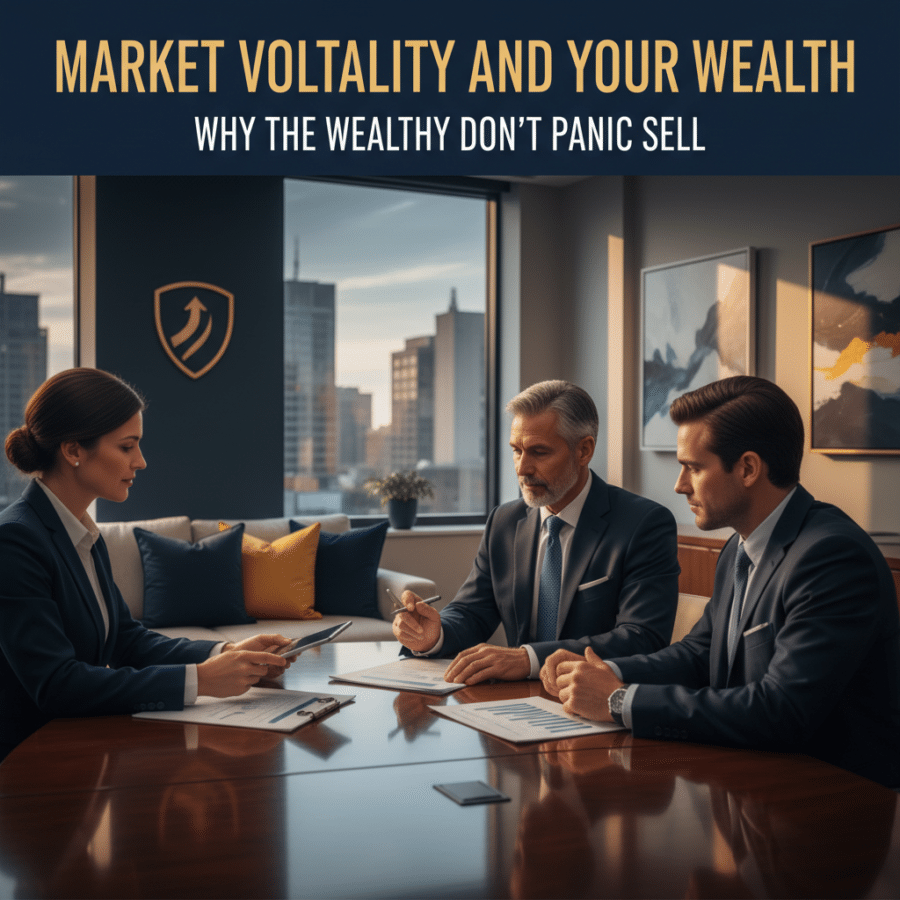 market volatility — Market Volatility and Your Wealth: Why the Wealthy Don't Panic Sell