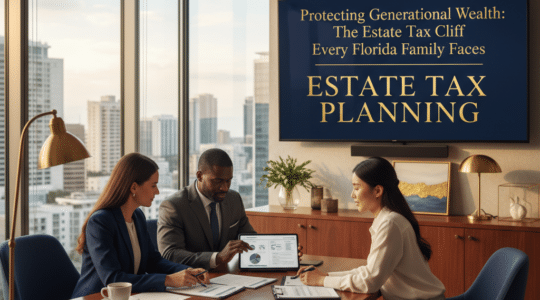 estate tax planning — Protecting Generational Wealth: The Estate Tax Cliff Every Florida Family Faces