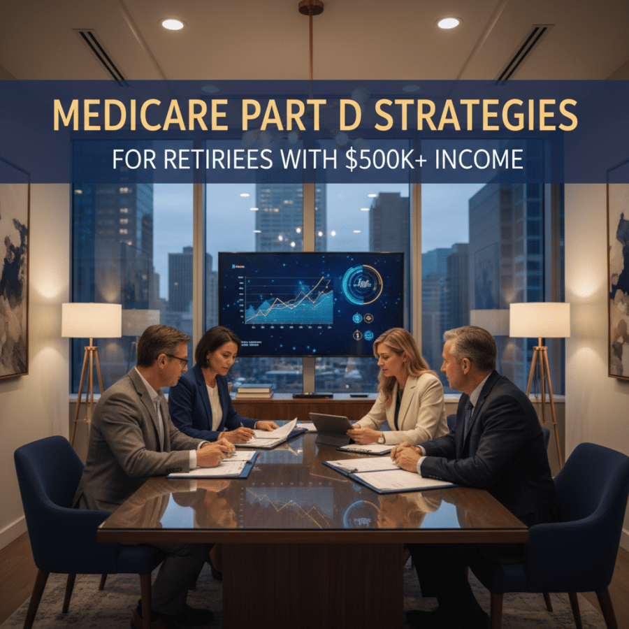 medicare part d strategies — Medicare Part B and D Strategies for Retirees With $500K+ Income