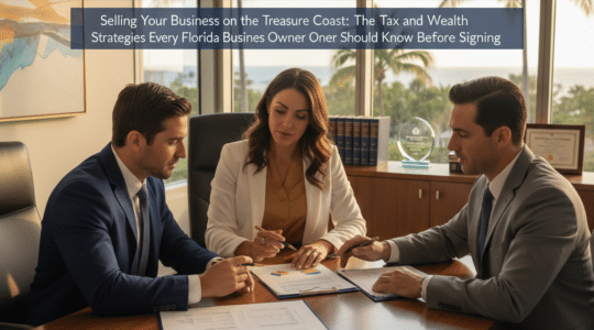 business sale tax planning — Selling Your Business on the Treasure Coast: The Tax and Wealth Strategies Every Florida Business Owner Should Know Before Signing