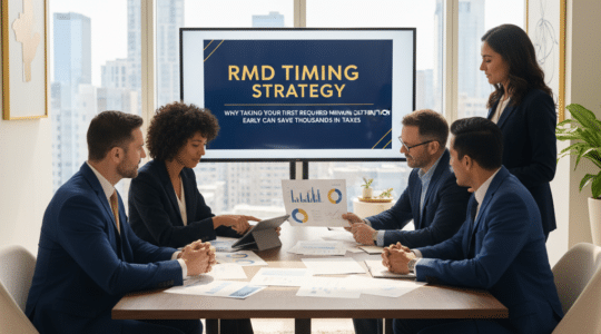 rmd timing strategy — The RMD Timing Strategy: Why Taking Your First Required Minimum Distribution Early Can Save Thousands in Taxes