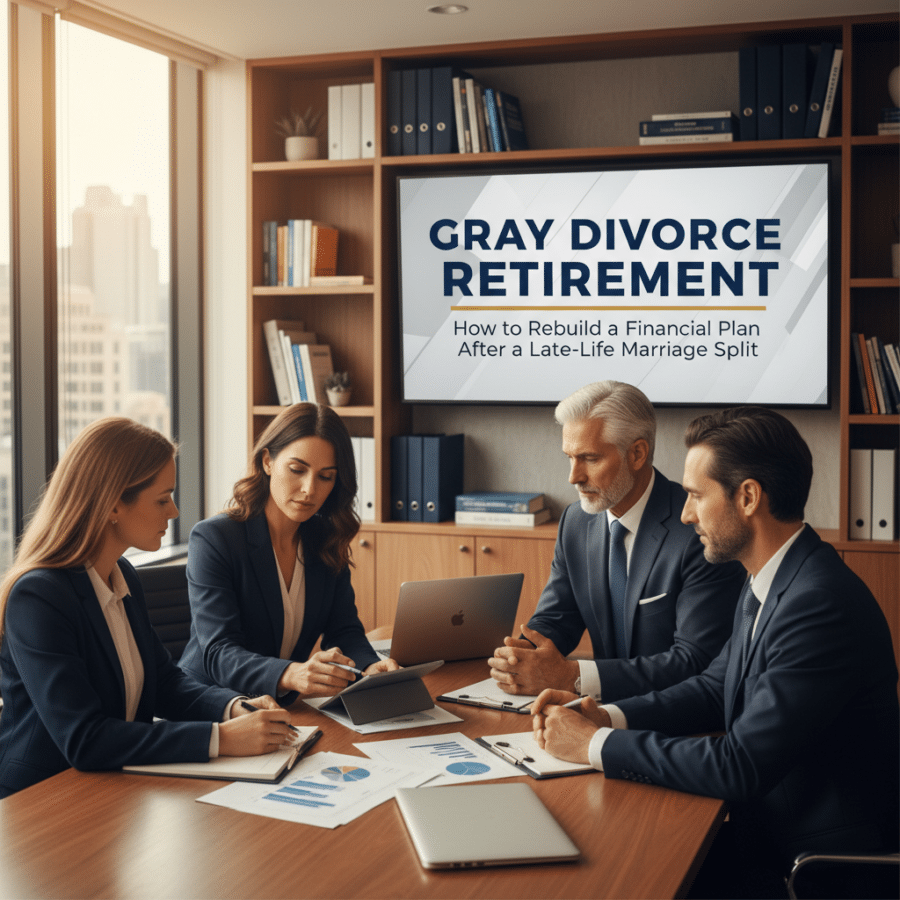 gray divorce retirement — Gray Divorce and Your Retirement: How to Rebuild a Financial Plan After a Late-Life Marriage Split