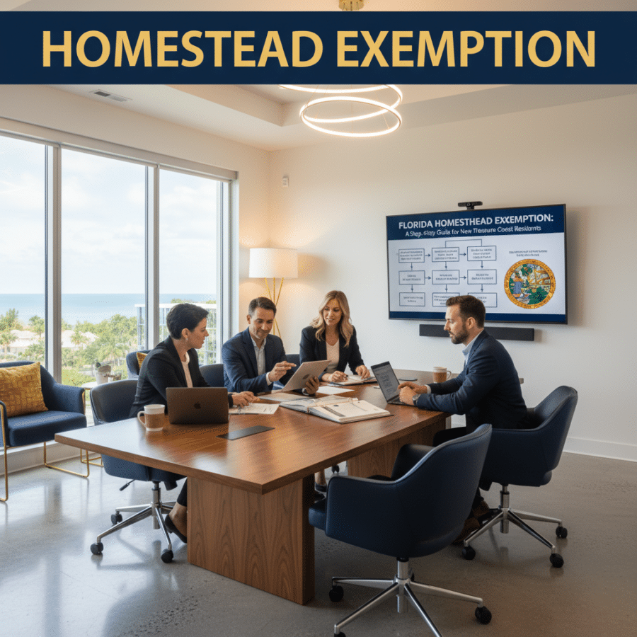 homestead exemption — Florida Homestead Exemption: A Step-by-Step Guide for New Treasure Coast Residents