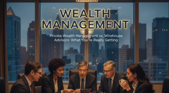 wealth management — Private Wealth Management vs. Wirehouse Advisors: What You're Really Getting