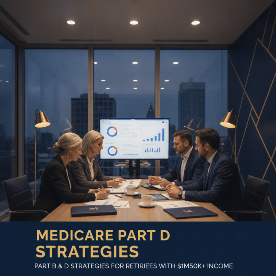 medicare part d strategies — Medicare Part B and D Strategies for Retirees With $500K+ Income