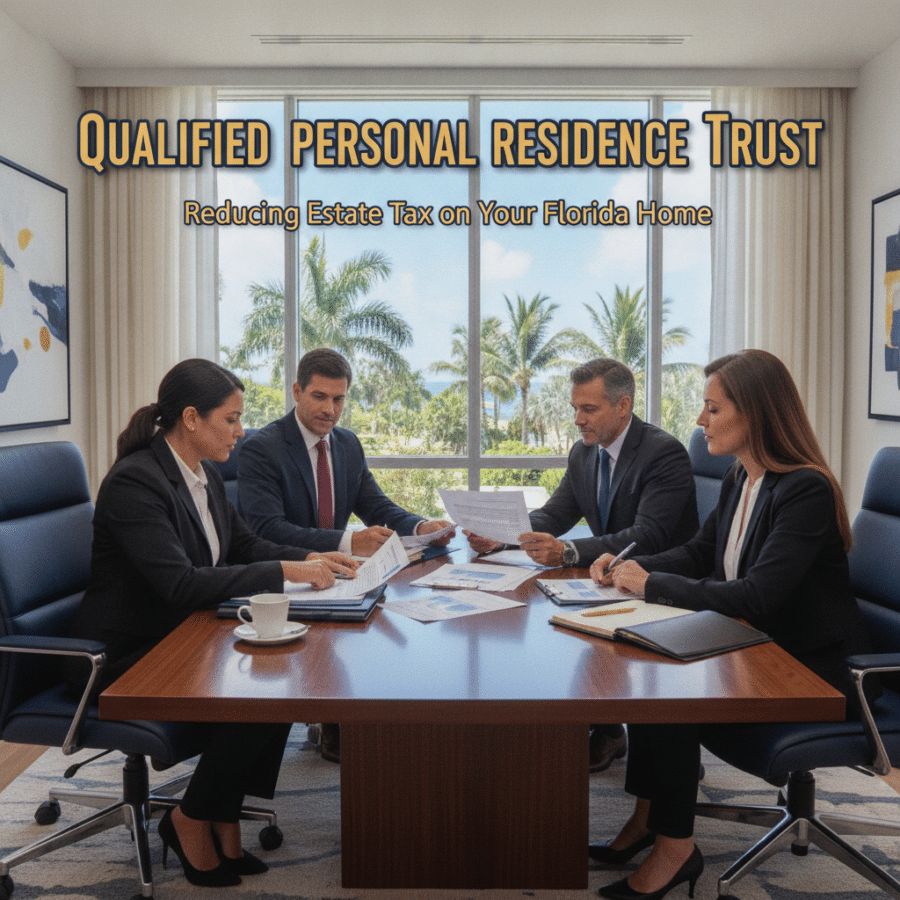 qualified personal residence trust — Qualified Personal Residence Trusts: Reducing Estate Tax on Your Florida Home