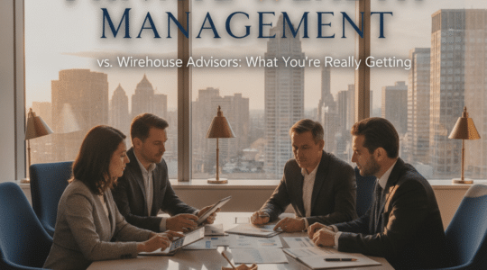 private wealth management — Private Wealth Management vs. Wirehouse Advisors: What You're Really Getting