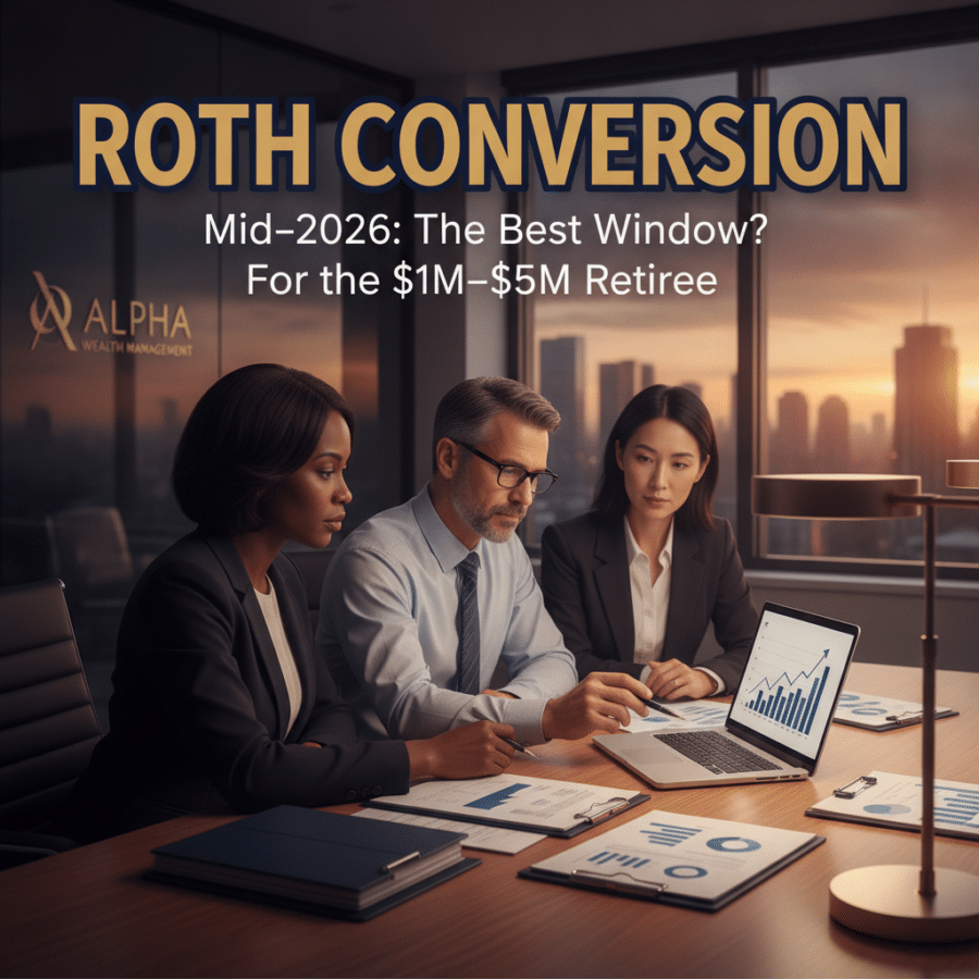 roth conversion — Roth Conversion Math for the $1M–$5M Retiree: Why Mid-2026 May Be Your Best Window in Years