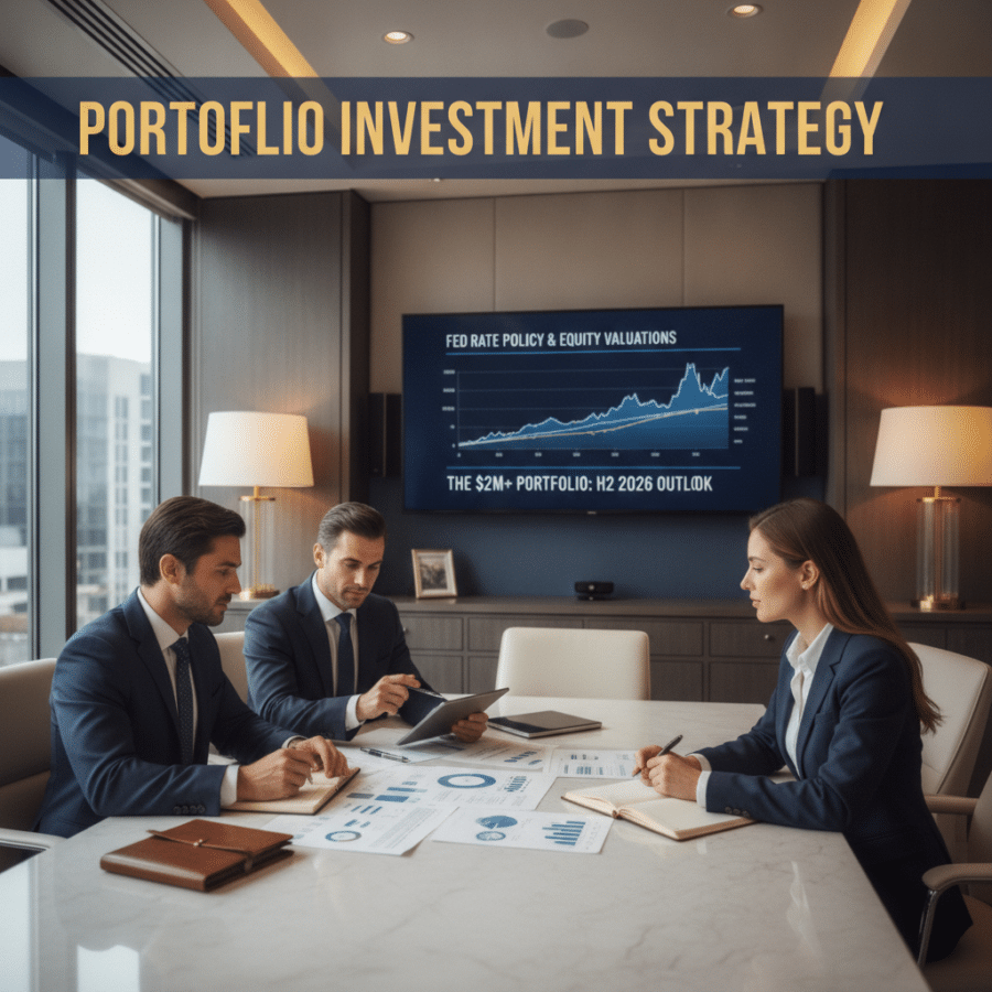 portfolio investment strategy — Fed Rate Policy, Equity Valuations, and What a $2M+ Portfolio Should Look Like in the Second Half of 2026