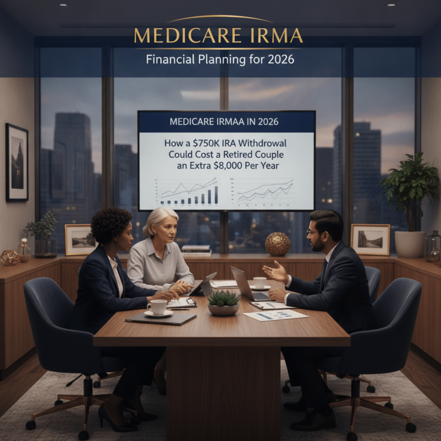 medicare irmaa — Medicare IRMAA in 2026: How a $750K IRA Withdrawal Could Cost a Retired Couple an Extra $8,000 Per Year