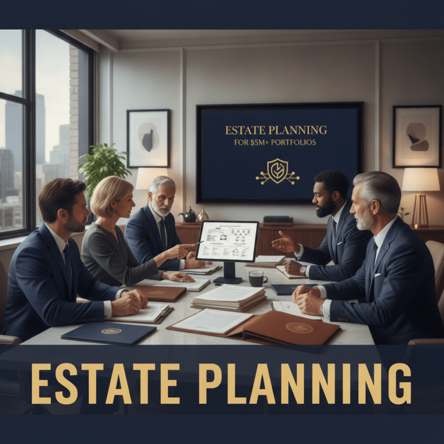 estate planning — Estate Planning for $5M+ Portfolios: Beyond the Basic Will and Trust