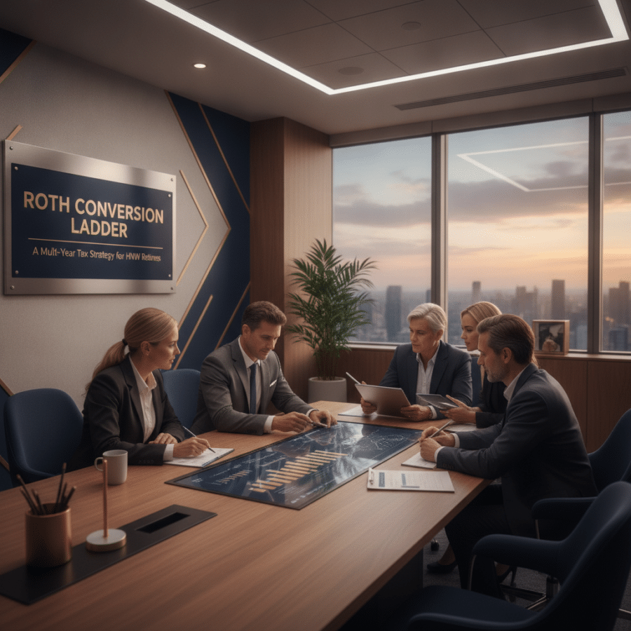 roth conversion ladder — Roth Conversion Ladders: A Multi-Year Tax Strategy for HNW Retirees