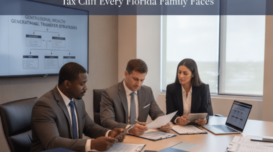 estate tax planning — Protecting Generational Wealth: The Estate Tax Cliff Every Florida Family Faces