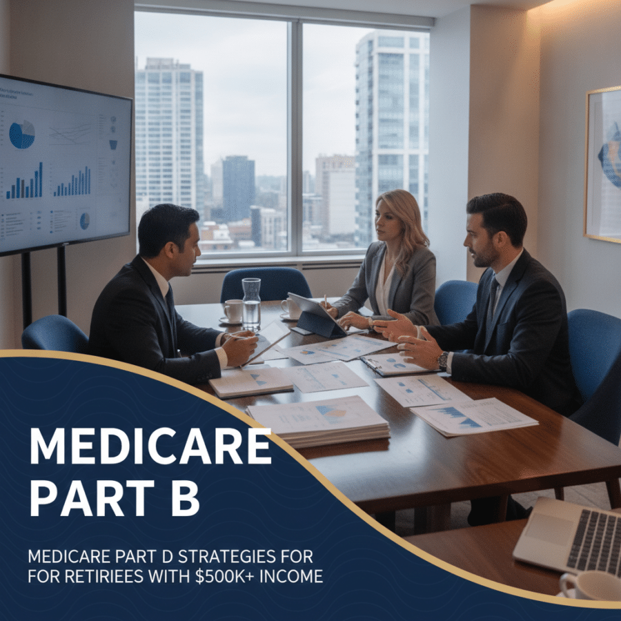 medicare part b — Medicare Part B and D Strategies for Retirees With $500K+ Income