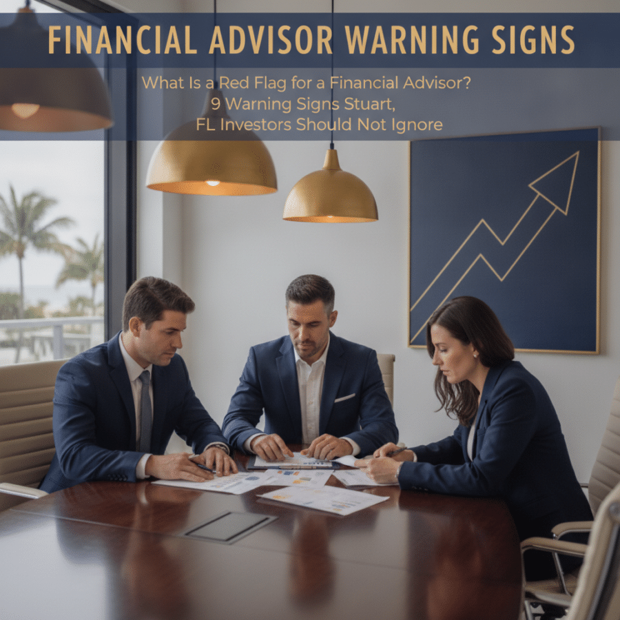 financial advisor warning signs — What Is a Red Flag for a Financial Advisor? 9 Warning Signs Stuart, FL Investors Should Not Ignore