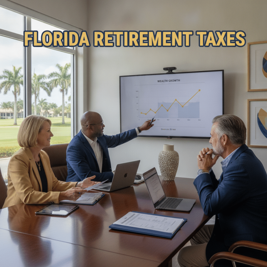 florida retirement taxes — The Florida Retirement Tax Trifecta: How Stuart Retirees Use State Law to Keep More of Every Dollar They've Saved