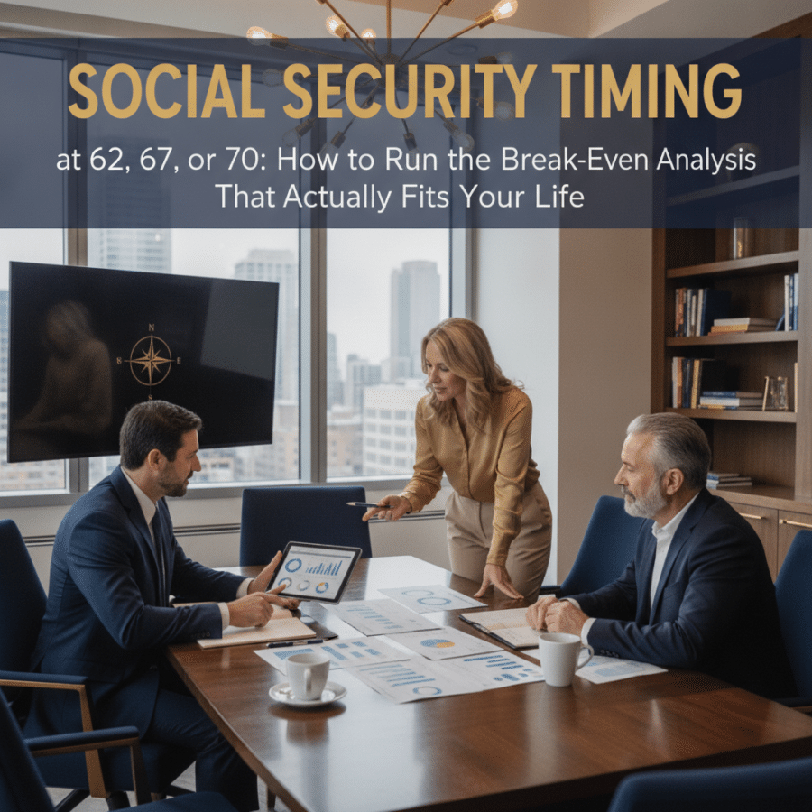 social security timing — Social Security at 62, 67, or 70: How to Run the Break-Even Analysis That Actually Fits Your Life
