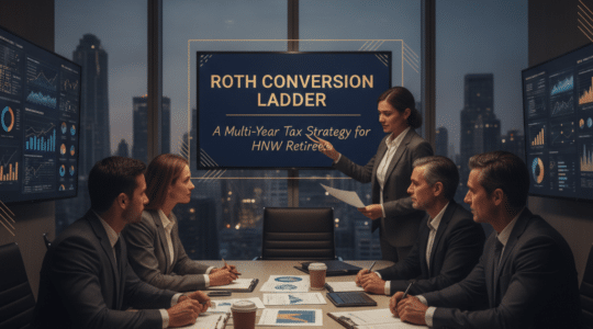 roth conversion ladder — Roth Conversion Ladders: A Multi-Year Tax Strategy for HNW Retirees