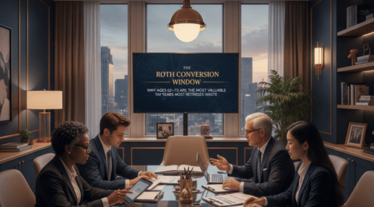roth conversion — The Roth Conversion Window: Why Ages 62–72 Are the Most Valuable Tax Years Most Retirees Waste