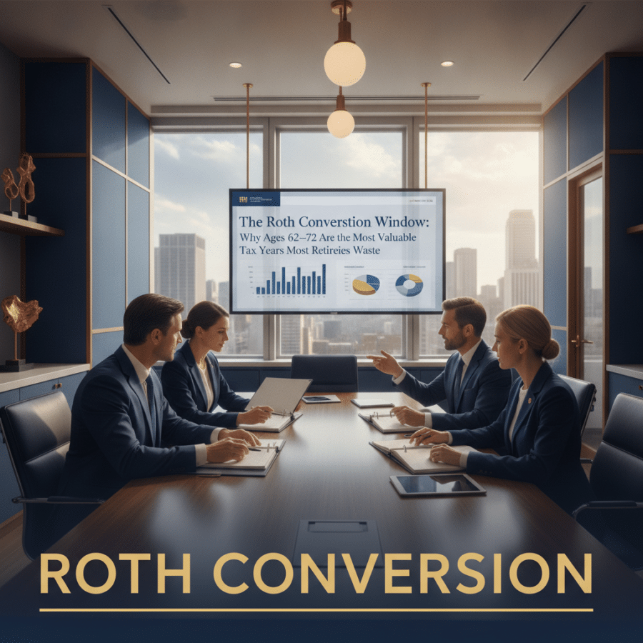 roth conversion — The Roth Conversion Window: Why Ages 62–72 Are the Most Valuable Tax Years Most Retirees Waste