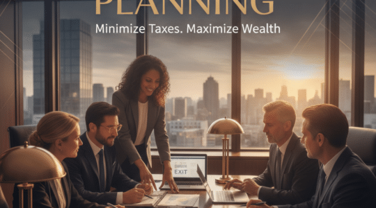 business exit planning — The Business Owner's Exit: How to Structure the Sale of Your Company to Minimize Taxes and Maximize What You Actually Keep