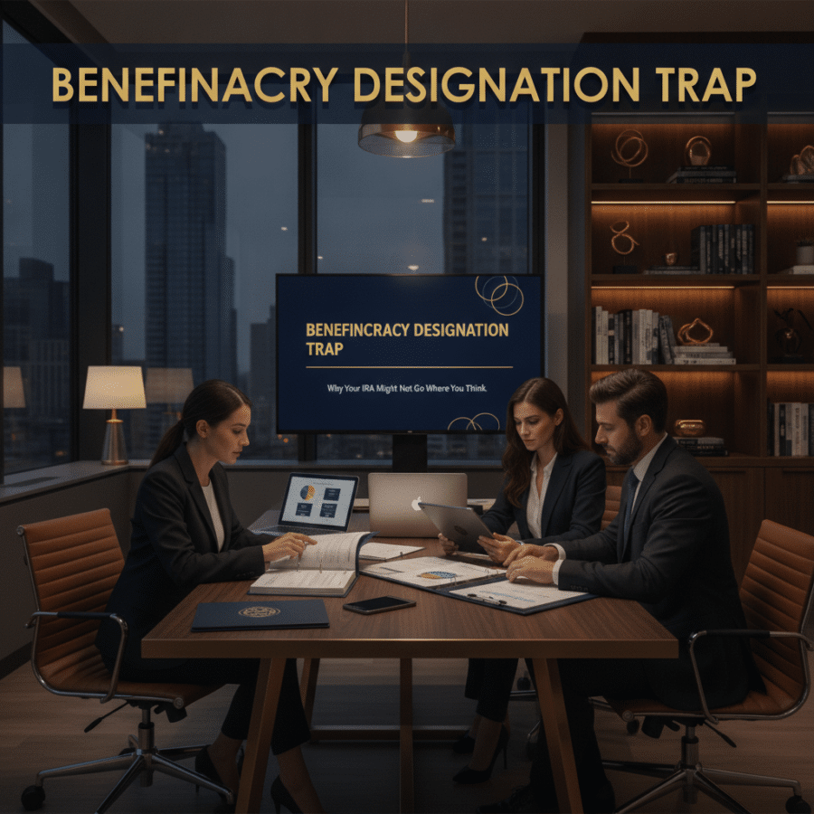 beneficiary designation — The Beneficiary Designation Trap: Why Your IRA Might Not Go Where You Think — A step-by-step guide to auditing account-level beneficiaries, the SECURE Act 10-year rule impact on non-spouse heirs, and why Florida probate avoidance starts long before you write a will