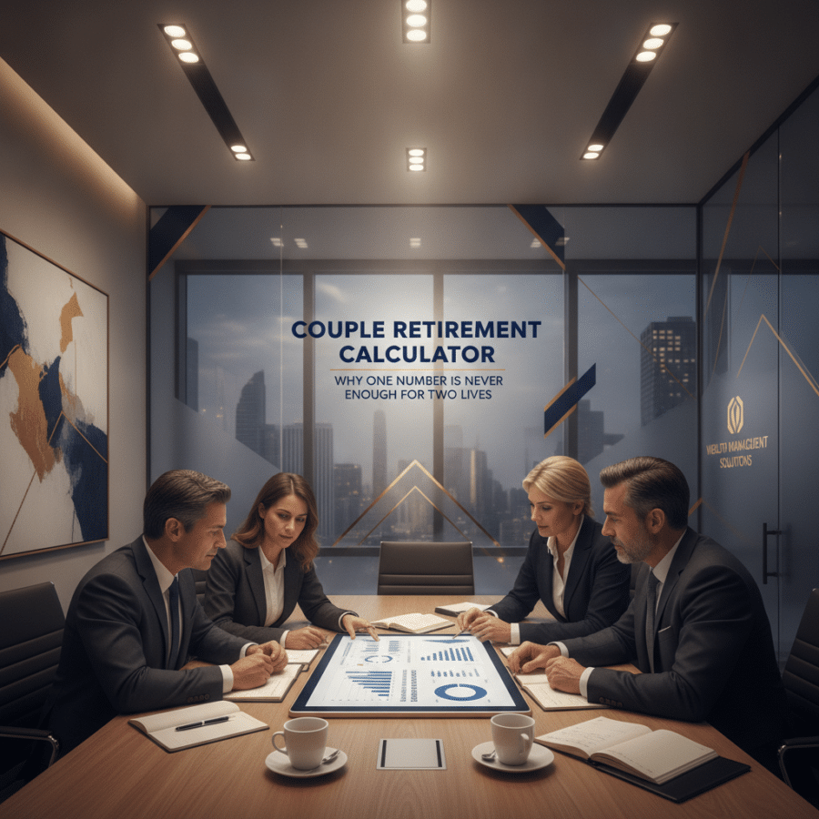 couple retirement calculator — Couple Retirement Calculator: Why One Number Is Never Enough for Two Lives