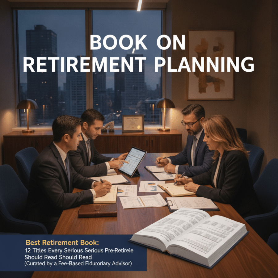 book on retirement planning — Best Retirement Book: 12 Titles Every Serious Pre-Retiree Should Read (Curated by a Fee-Based Fiduciary Advisor)