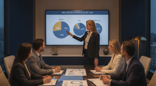 balanced portfolio by age — Balanced Portfolio by Age: How Your Stock-Bond Mix Should Shift From Your 40s Through Retirement